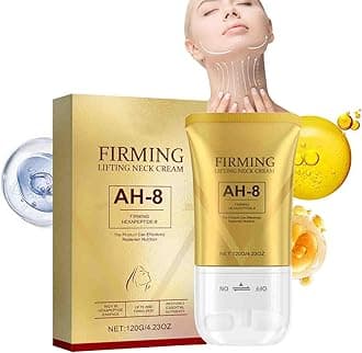 Ah-8 Firming Neck Cream,Tighten and Lift Neck Cream with Double Roller Massage,With Double Roller Massage,Firming The Neck Reduce Wrinkles,Moisturizing and Nourishing(1PCS)