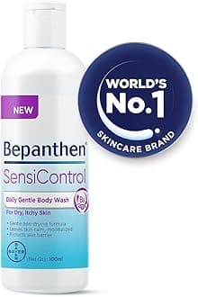 Bepanthen SensiControl Daily Gentle Body Wash, Worlds No. 1 Skincare Brand, For Dry & Sensitive Skin, 100ml