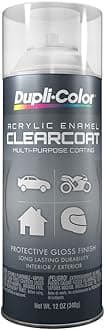 Dupli-Color DA1692 Multi-Purpose Acrylic Enamel Spray Paint - Crystal Clear - 12 oz. Aerosol Can