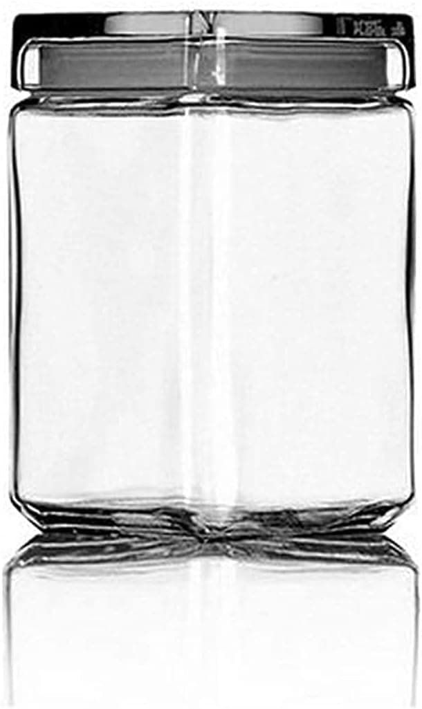 Stackable Storage Jar 1.5L Annealed Glass