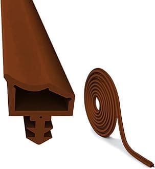 Premium Draught Door Seal 15m Brown