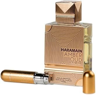 Amber Oud Gold Edition Extreme Eau De Parfum Spray 100ml (3.4 oz) - Long-Lasting & Refreshing Pure Perfume for Women & Men, Unisex Arabian Fragrance.