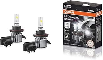 OSRAM LEDriving® HL BRIGHT, ≜ H13(9008), LED High/Low Beam Lamps, Off-road only, non ECE, 300% more brightness, 6000K, Hanging Folding box (2 lamps)