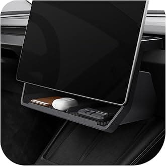 Under Screen Storage Organizer for Tesla Model Y Juniper (2026/2025) and Tesla Model 3 Highland (2026/25/24) Standard, Premium & Performance Models