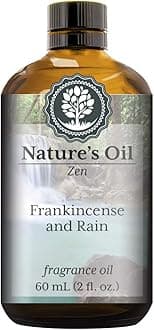 Frankincense and Rain Fragrance Oil (60ml) For Diffusers, Soap Making, Candles, Lotion, Home Scents, Linen Spray, Bath Bombs, Slime