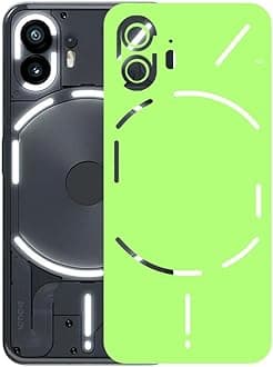 AtOdds - Compatible for Nothing Phone 2 - Mobile Back Skin Sticker - Lamination - Film Wrap (Coverage - Back+Camera+Sides) (Design - Dark Glow)