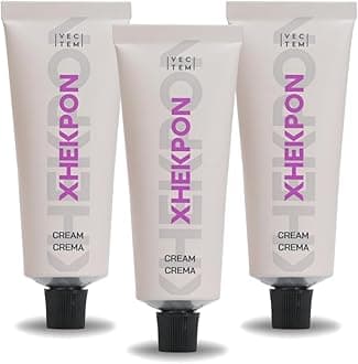 3-PACK Xhekpon Cream for Face, Neck and Cleavage Skincare - Cream with Hydrolized Collagen and Aloe Vera/Anti-aing cream 40ML - Favours skin moisturization, protection and regeneration.