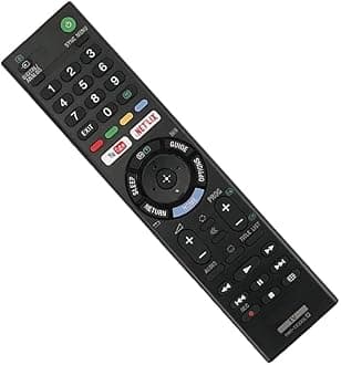 Replacement Sony TV Remote control RMT-TX300E for Sony LED LCD Bravia TV with Netflix and YouTube buttons