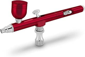 Airbrush Makeup Spray Pen Gun 0.3mm Needles for Beauty Cosmetic Skin Care Temporary Tattoo Nail Art Car Hobby Cake Decorating Coloring Duster Baking