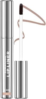 Peel Off Lip Liner Stain - Long-Lasting, Smudge-Proof, Waterproof Nude Matte Lip Tint, Non-Fading Peel Off Lip Color, Effortless Precision & Full Coverage, Vegan & Cruelty-Free, #1 Rose Pink