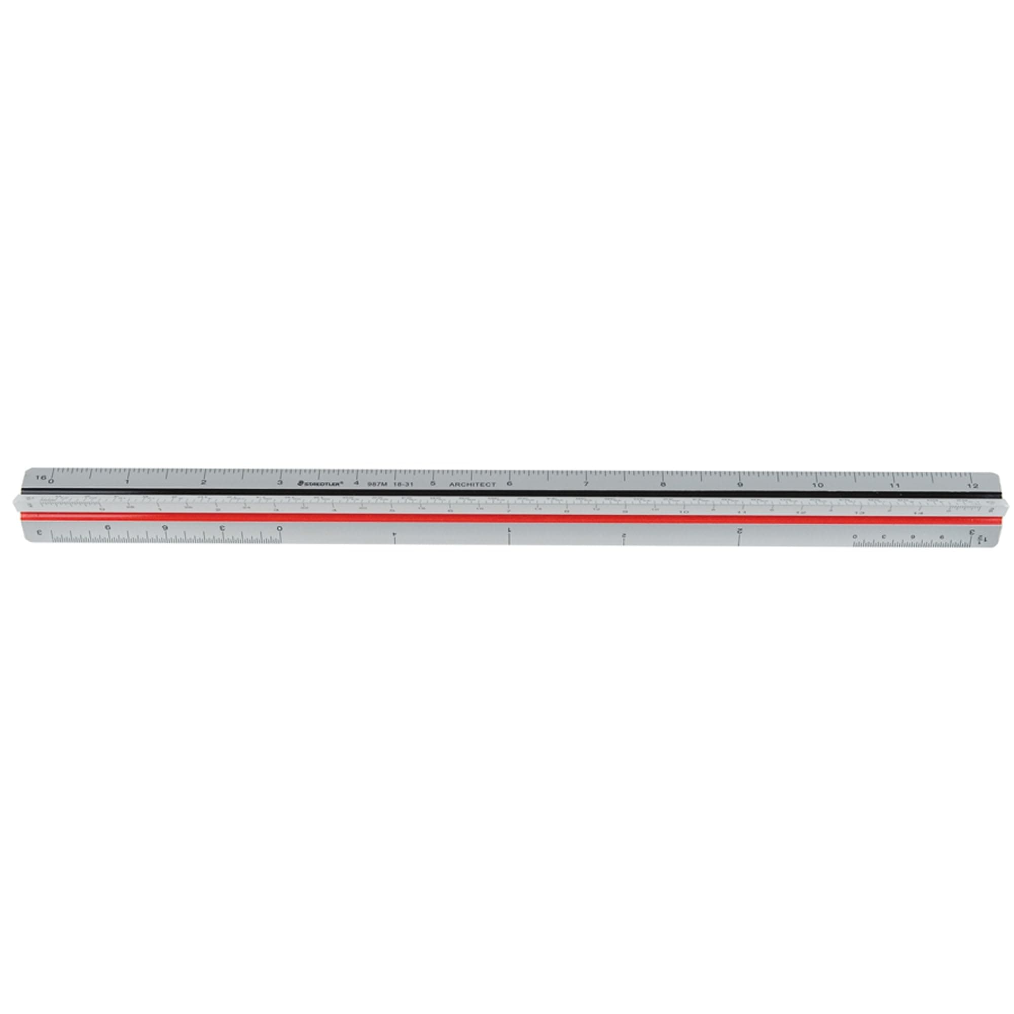 STAEDTLER12-Inch Architect Metal Triangular Scale