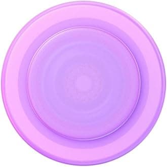 PopSockets Phone Grip for MagSafe with Kickstand, Magnetic Stand, Swappable Top, Secure Hold for iPhone MagSafe Cases, Phone & Tablet Grip, Cute PopSockets - Opalescent Pink