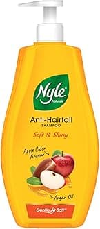 Naturals Soft & Shiny Shampoo | For Soft Hair | With Apple Cider Vinegar and Argan Oil |Gentle & Soft Shampoo, pH Balanced and Paraben Free, For Men and Women, 1L
