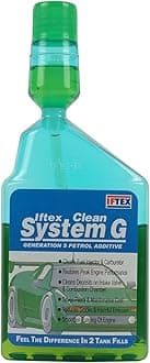 IFTEX Clean System G for All Petrol Cars (200 ml) / e20 Petrol Fuel Treatment and Injector Cleaner for Cleaning deposits and Mileage Improvement for Petrol Cars (200 ml)