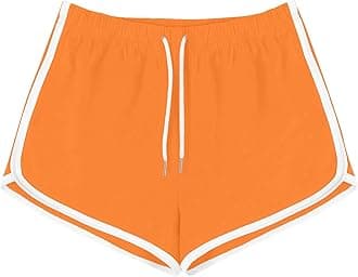 Athletic Shorts for Women Wide Leg Dolphin Hem Drawstring Elastic Waist Casual Summer Running Gym Workout Yoga Shorts