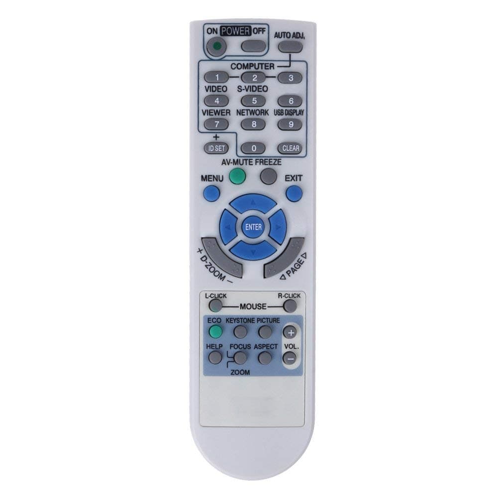 Aimple RD-450C / RD-448E / RD-443E Replacement Remote Control For NEC Projector LT150Z LT170 LT180 LT180+ LT220 M230X M230X+ M230XG M260W M260W+ NP100 NP110 NP110+ NP115 NP115+ and more