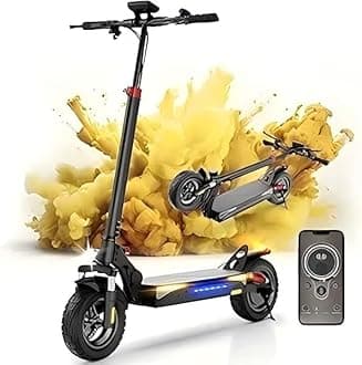 iScooter iX3/iX4 Electric Scooter, 10" Off Road Tires, 800W Motor E-Scooter Up to 25/28 Miles Range,Top Speed 24/28 MPH, Adjustable Handlebar Height,Folding Commuting Electric Scooter for AdultsGlobal Recycled StandardGlobal Recycled StandardGlobal Recycled Standard