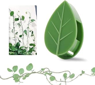 TASMAX plant support for climbers PACK OF 10 PCS leaf plant organiser clip money plant clips for wall support creeper plant support climber support for plants plant holder for wall climbing wall clips