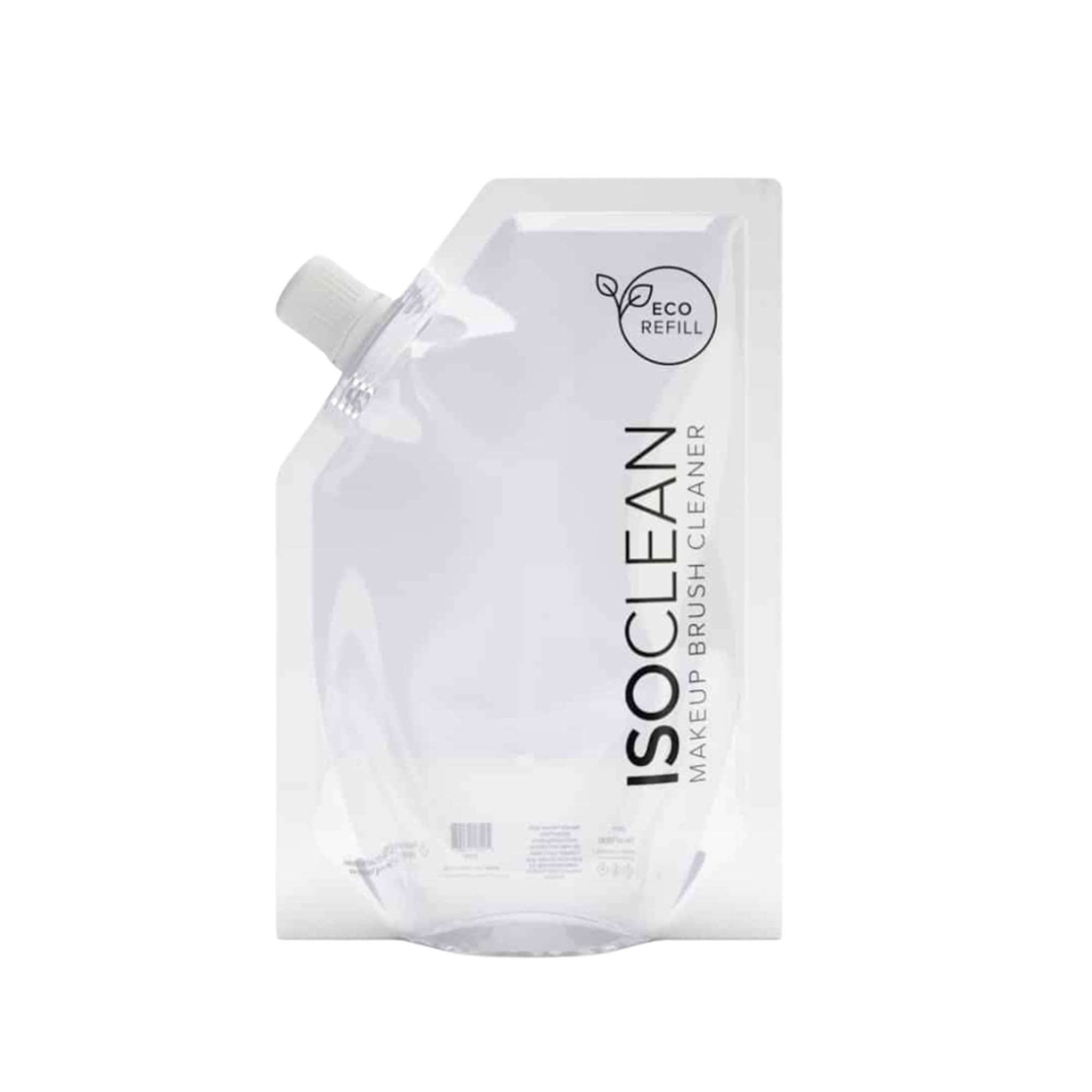 ISOCLEAN Makeup Brush Cleaner Refill Pouch - Liquid Makeup Cleaner Solution for Makeup Brushes and Makeup Tools - Cleans Bristles - No Rinse Formula dries in 60 Seconds - Vegan, Cruelty-free - 165ml