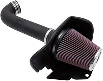 K&N Cold Air Intake System: High-Flow Air Filter, Increase Performance & Towing: Compatible with 2011-2025 Dodge/Jeep Durango, Grand Cherokee, 63-1563