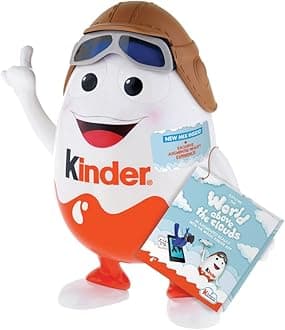 Chocolate Surprise 7 Eggs Inside Fine Milk Chocolate Shell With Milky White Chocolate 7 - 20 Gram (140 Gram) (Imported)