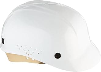 Honeywell Deluxe Bump Cap - Low Hazard, Vented, 4-pt Suspension, HDPE Shell, pin Lock Adjustment BC86010000