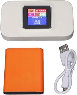 Mobile WiFi Hotspot,300Mbps 4G LTE Wifi Soap Bar,Pocket Mobile Hotspot with SIM Card Slot,WPA/WPA2 WiFi Encryption Plug And Play International Hotspot Portable for Travel