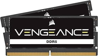 CORSAIR VENGEANCE DDR5 SODIMM 48GB (2x24GB) DDR5-4800 (PC5-38400) C40 1.1V