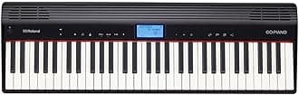 GO:PIANO 61-Key Portable Digital Piano Keyboard with Onboard Bluetooth Speakers and Electronic Teaching (GO-61P)