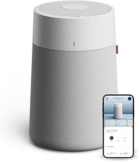 – Blueair Blue 511i Max Smart WiFi Air Purifier, HEPASilent Dual Filtration Up To 43m², Whisper Quiet, Air Cleaner for Pets, Allergies, Virus, Dust, Mould, Smoke