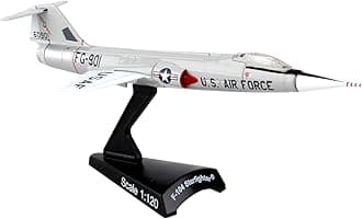 Daron Postage Stamp PS5377-3 F-104 Starfighter 479th Tactical Fighter Wing 1/120 PS5377-3 , Brown