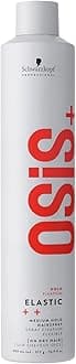 Schwarzkopf Professional OSiS Elastic Hairspray Layerable Hairspray For Styling Brushable Finish Without Flaking Anti Humidity Heat Protection Medium Hold 500 ml
