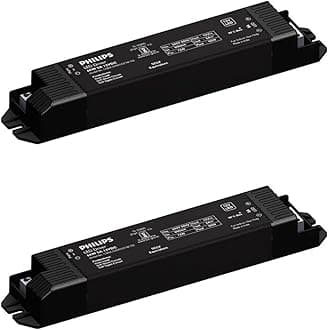 Strip Light 60-watt LED Transformer | LED Strip 5A Driver for Power Supply | Black, Pack of 2