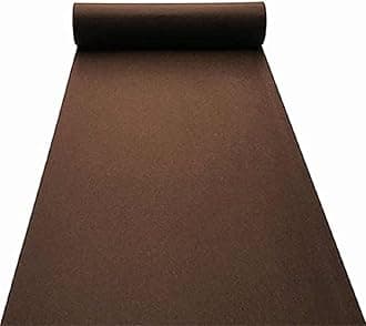 ZARACARPETS; 'can change the floor Has Launched Non Woven Wedding Carpets, Carpets for Church Aisle,Carpet for Marriage Hall, Events, Exhibitions,Functions and Gallaries Size 5x115 feet(6 MM) Color Brown