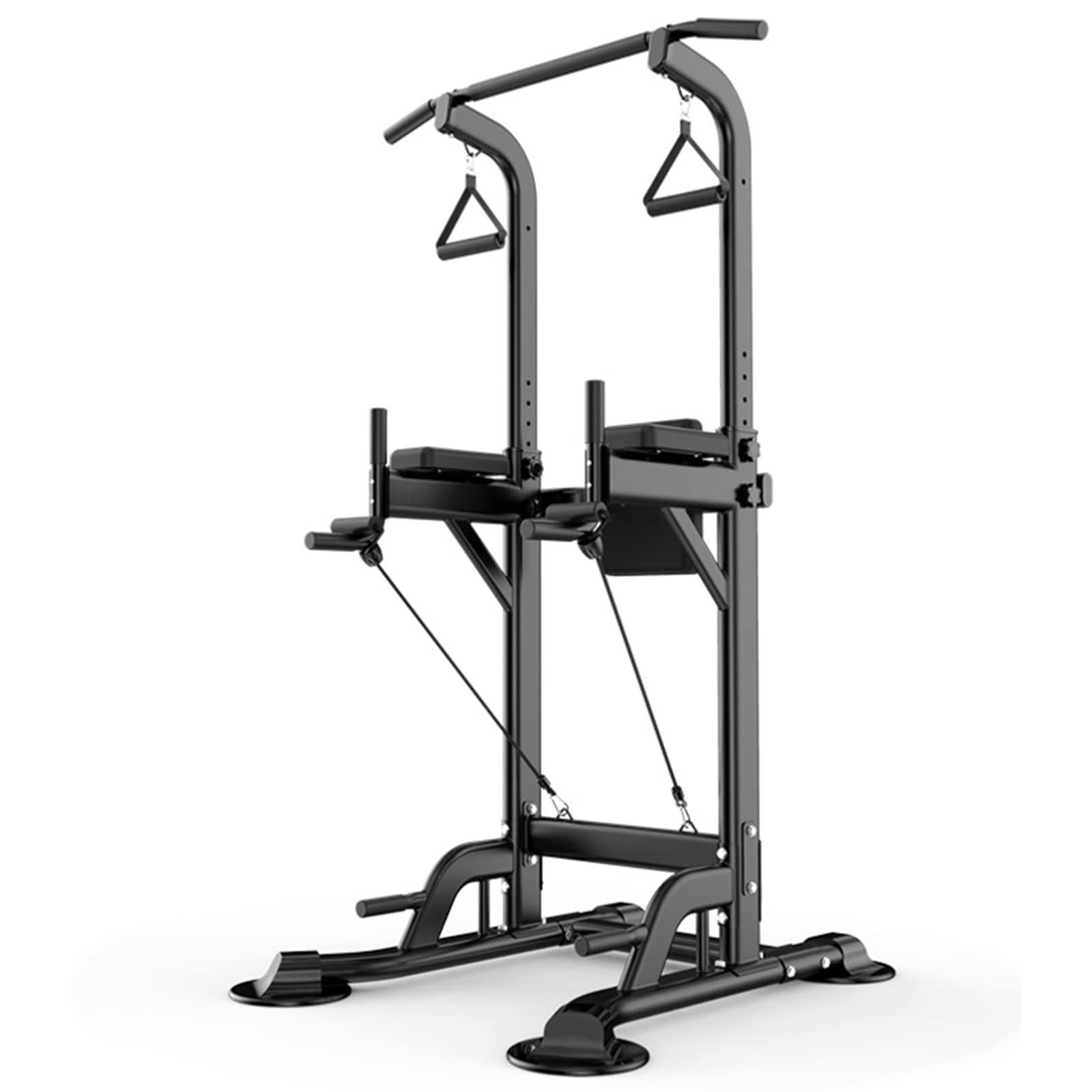 Occuwzz Multi-Function Power Tower,Adjustable Height Station For Dip Stand, Pull & Push Upsup To 150 Kgs User Weightem