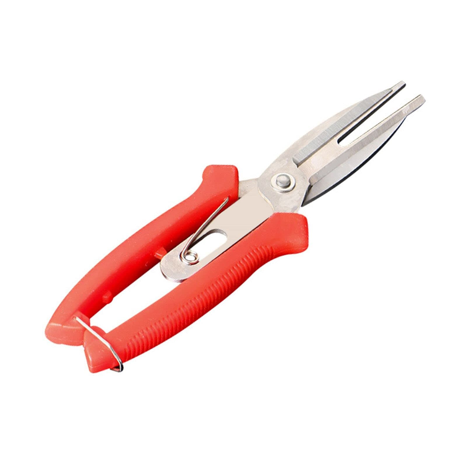 MNSYD Double-Edged Fruit Picking Sparse Scissors Garden Fruit Tree Flower Thinning Shears Double-Port Fruit Trees Flowers Thinning Shears for Cutting and Trimming Fruit Flowers Vegetable Plants