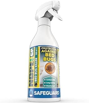 CP Bed Bug Killer Spray Treatment (500ml) - Odourless & Non-Staining, Extended Residual Kill up to 3 Months for Mattress, Bed Frames, Carpets, Furniture
