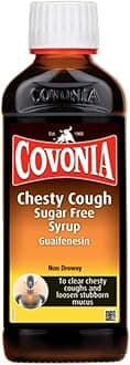 Chesty Cough Sugar Free Syrup Loosen Chesty Coughs & Troublesome Stubborn Mucus Alcohol Free Suitable For Vegetarians & Vegans For Adults & Children Aged 12 + Cough Medicine 150ml