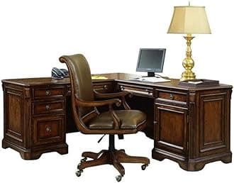 Hooker Furniture Brookhaven Executive L Shaped Computer Desk