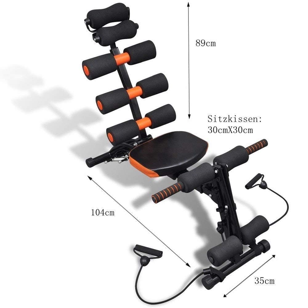 Manish Trading 6 Pack Abs Exerciser Machine with 20 Different Modes for Exercise and Fitness (Exercise Equipment for Home)(6 Pack Machine Body)