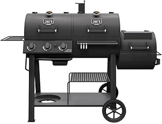 Oklahoma Joe's Canyon Combo Charcoal and Gas Smoker & Grill, Black - 24203004