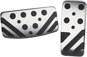 Car Pedal Pads For Mitsubishi For Eclipse For Cross For Outlander For ASX For Lancer 2009-2018 Car Brake Accelerator Pedal Covers Rubber Brake Pedal(White)