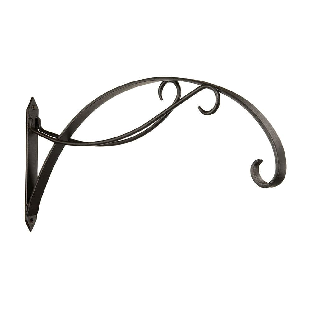 Achla DesignsB-36 Scroll Hook Wall Bracket, Black