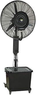 Dannio Powerful Outdoor Fan FKW10CST2 Air Cooler Mist Humidifier with Water Tank Last Up to 8 Hours (26in,36L)