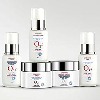 O3+ Skin Care Facial Kit (Cleansing Foam+Cream+Mask+Serum+Tonic) with Free Ayur Soap by O3+