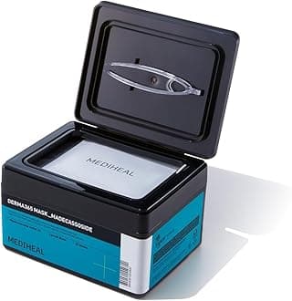 Mediheal Derma 365 Madecassoside Mask (30 Masks) - Daily Skin Care Mask for Deeply Comforting and Calming Skin with Madecassoside