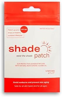 Sunscreen Sun Patch – Skin UV Shade Patch UPF 50+ Textile Patches Targeted sun protection for specific areas of your skin. Chemical-free, complete UV defense for comfortable, all-day wear.