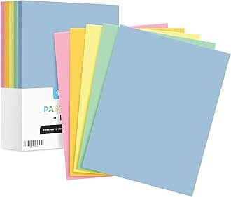 Pastel Color Paper, 8.5 x 11" Multi-Color Bulk Paper for Spring & Easter Greetings, Art & Crafts, Invitations | Regular 20lb Bond | 80 Blue, 80 Pink, 80 Green, 80 Canary, 80 Goldenrod (400 Total)…
