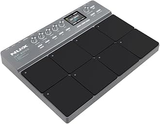 NU-X | DP-2000 Digital Percussion Pad with 8 Touch Sensitive Zones and a Huge Library of Internal Sounds