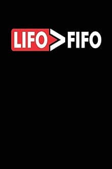 LIFO > FiFO: Black, White & Red Design, Blank College Ruled Line Paper Journal Notebook for Accountants and Their Families. (Bookkeeping and Tax ... Book: Journal Diary For Writing and Notes)